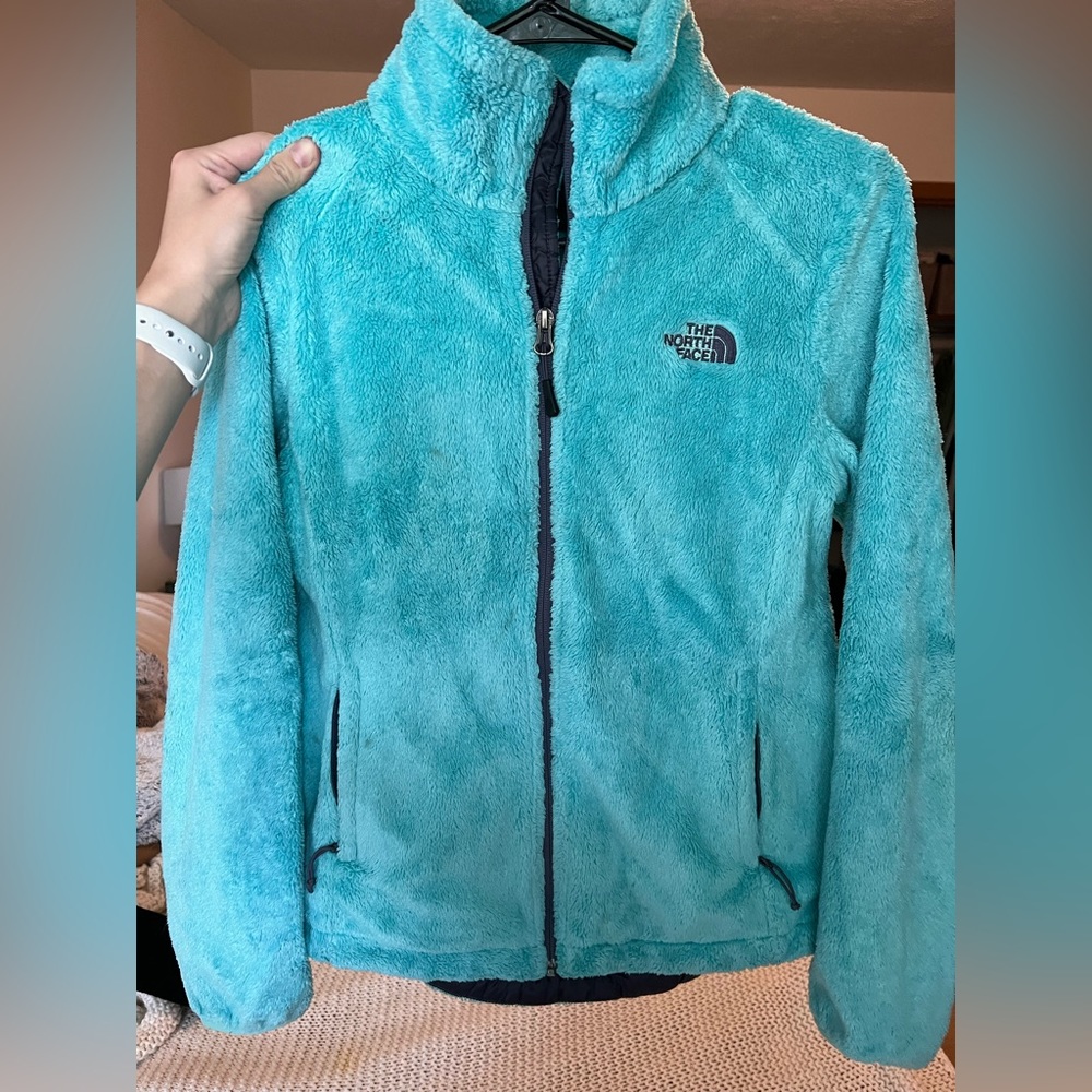 Womens Fleece Zip-Up North Face Jacket